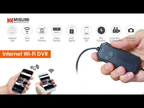 Portable WiFi internet Mini UVC DVR / IP NETWORK DVR