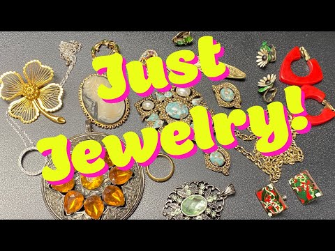 All About Jewelry! Inspecting, Sorting, Selling Vintage & Antique Costume or Fine Jewelry