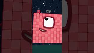 Meet One Hundred | 123 Learn to Count | Maths cartoons | Numberblocks #shorts