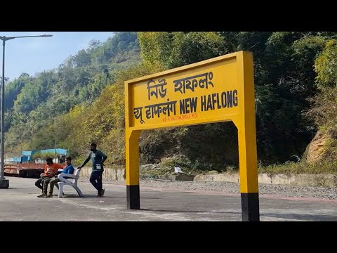 New Haflong railway station Assam, Indian Railways Video in 4k ultra HD