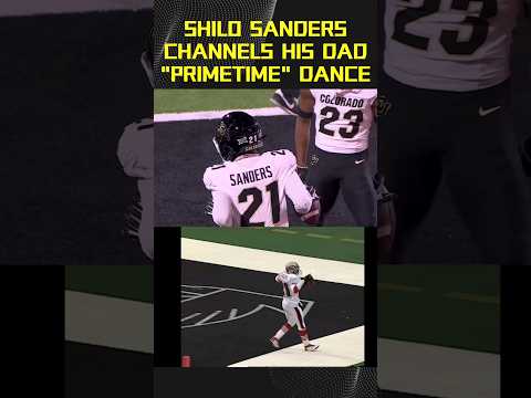 #Colorado Shilo Sanders "Primetime" DANCE!  #deionsanders #cfb #espn #short #trending #shorts