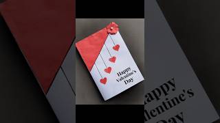 DIY Valentine's Day Greeting Card #valentinesdaygift #cardmaking   #valentinesdaycardhandmade #viral