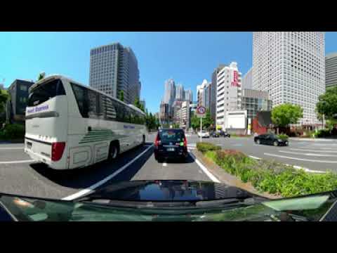 【VR360 8K】新宿【東京ドライブ / TOKYO DRIVE】