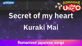 Secret of my heart – Kuraki Mai (Romaji Karaoke with guide)