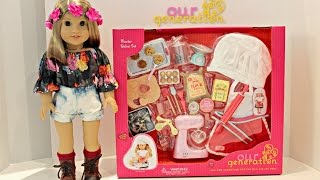 Our Generation Master Baker Set Review | Perfect for 18inch Dolls