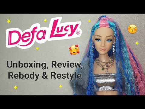 Defa Lucy Unboxing, Review, Rebody & Restyle (face mold DF 49)