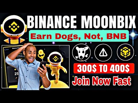 Binance Moonbix Airdrop Earn Free DOGS, Not, BNB | Moonbix New Update | Binance Moonbix Listing