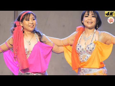 【4K】冬のベリーダンス キャンドル雷都とちぎ 冬至 #2　ベリーダンス　Belly Dance in Japan　2024