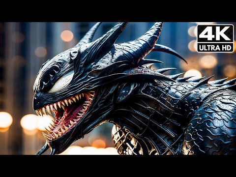 DRAGON Venom Vs Spider-Man Scene (4K Ultra HDR) Spider-Man 2