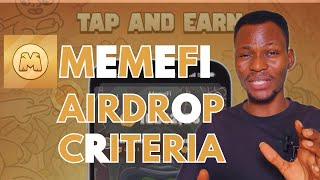 MEMEFI AIRDROP CRITERIA | MEMEFI WITHDRAWAL | MEMEFI LISTING