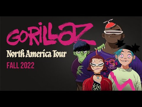 Gorillaz North America Tour | Fall 2022 💫