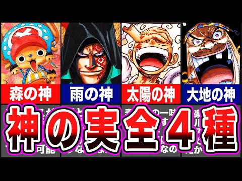 【４種の神】残り三つの神・悪魔の実...ドラゴンが食べたのはヒトヒトの実幻獣種モデル"◯◯◯"！！【ゆっくり解説】【ワンピース】