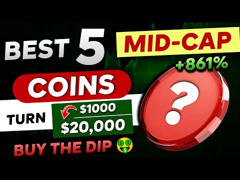 🛑 Last Chance to Buy These - 5 MID-CAP Altcoins - I'm Buying Before the HUGE PUMP | Bitcoin Crash