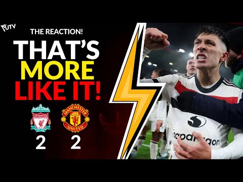 RUBEN AMORIM is FURIOUS With His Players! Liverpool 2-2 Man United Live Reaction!