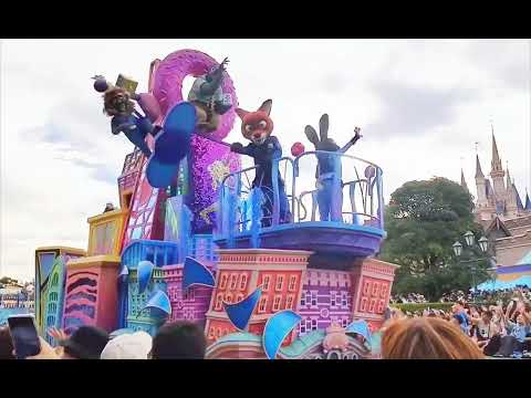 【TDL】パレード「ディズニー・ハーモニー・イン・カラー！」前半