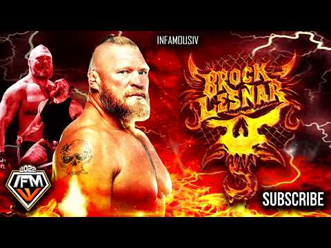 WWE Brock Lesnar 2022 Theme Song 🎵 INFAMOUS IV