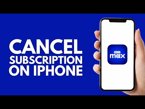 How to Cancel HBO Max Subscription on iPhone - Step by Step