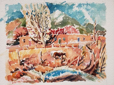 Henry Li's Live Streaming Masters Study Class with Rob Sherrill: Victor Higgins's Taos Style