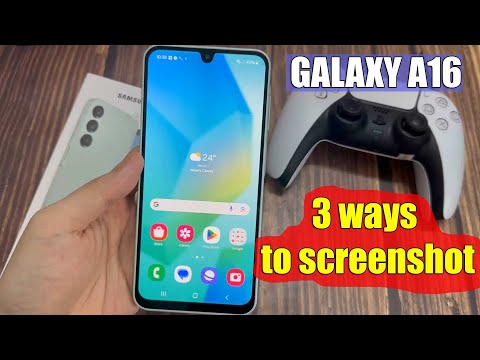 How to take screenshot on Samsung Galaxy A16 (3 ways)