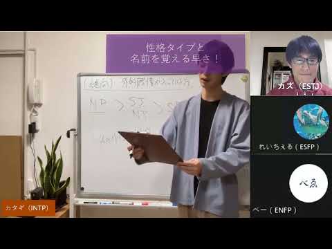 性格タイプと名前を覚える早さ！【心理機能・性格タイプ・ユング心理学16の性格】