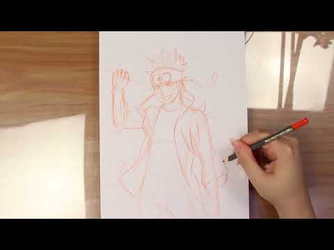 Naruto Rikudou Mode - Real Time Drawing