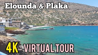 4K Virtual Tour To Elounda & Plaka, Crete, Greece