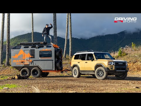 2024 Land Cruiser Tow Test with Mammoth Overland Tall Boy Trailer