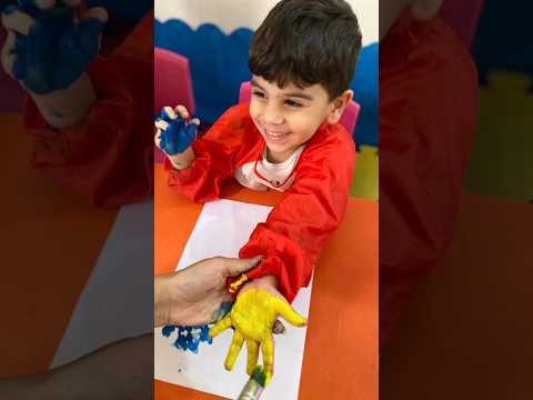 Hand Painting Day Activity for kids