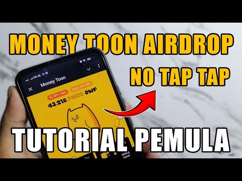 Tutorial Cara Garap Airdrop Money Toon | BKD tutorials Airdrop Pemula