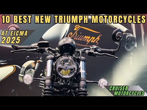 Top 10 Best New Triumph Motorcycles For 2025!