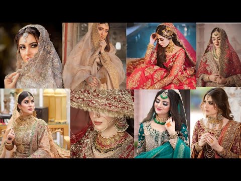 Very amazing pakistani bridal shoot | bridal shoot, makeup and jwellery