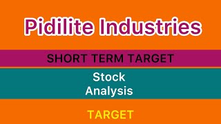 PIDILITE INDUSTRIES SHARE ANALYSIS ✳️ PIDILITE INDUSTRIES SHARE TARGET | PIDILITE STOCK NEWS 11-9-24