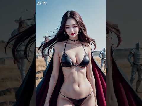 sexy mex +100 강화 방어력 MAX 여전사   룩북   +100 Enhanced Defense MAX Warrior   ai art lookbook