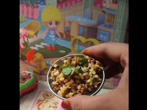 Indian breakfast recipe|tiny cooking| Easy Breakfast🍳☕🍞Barbie kitchen|satisfying video No 🎶music