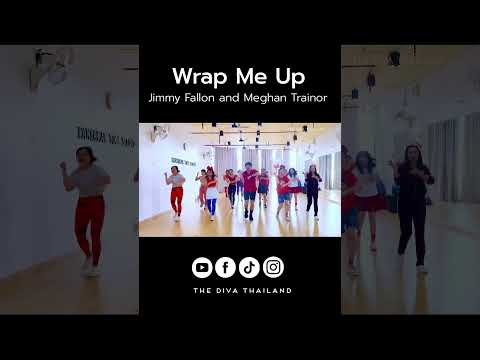 Wrap Me Up - Jimmy Fallon and Meghan Trainor #wrapmeup #dance #thedivathailand #merrychristmas