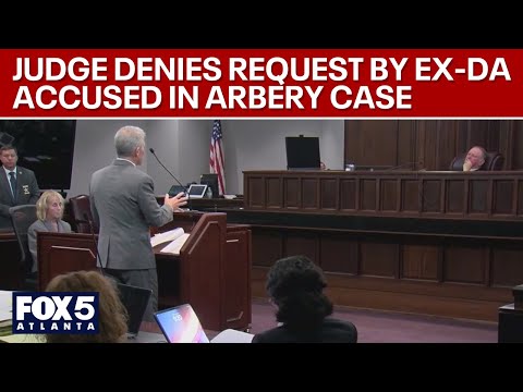 Ahmaud Arbery death: DA's request denied | FOX 5 News