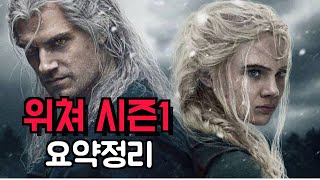 《위쳐 시즌2》 보기전 필수시청 - 《시즌1》 스토리 및 세계관 정리