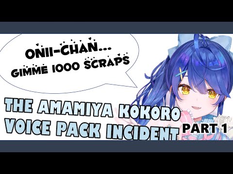 【Part 1】The Amamiya Kokoro Voice Pack Incident: Recording Arc【VCR Rust Nijisanji Hololive ENG SUB】