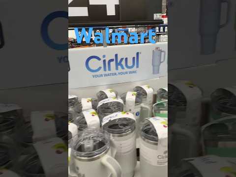 NEW at Walmart Cirkul cups #browsewithme #shoppingvlog #asmrshopping #cirkul #flavorenhancer