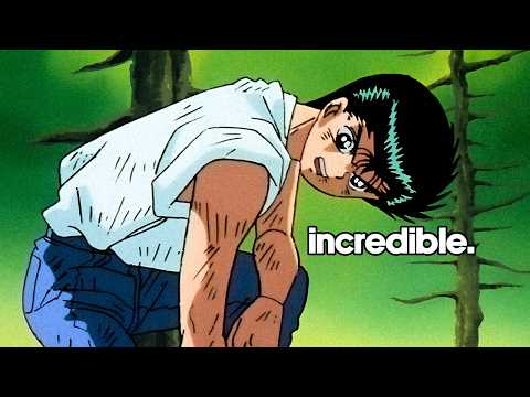 yu yu hakusho is incredible...