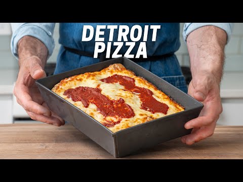 Extra Crispy Detroit Style Pan Pizza Recipe