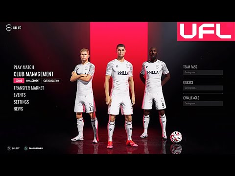 BRAND NEW UFL GAMEPLAY!✅ - OFFICIAL NEW FOOTBALL GAME!