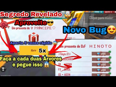 Novo bug!😱 Melhor maneira de pegar diamantes infinitos no Lobby muito rápido (último dia)