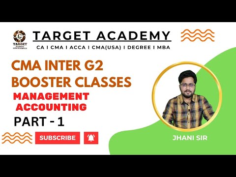 1.CMA_INTER_G2_MA_BOOSTER_CLASSES_PART-1_BY_JHANI_SIR #cma #cmaexam #cmainter #ca #acca #cmausa