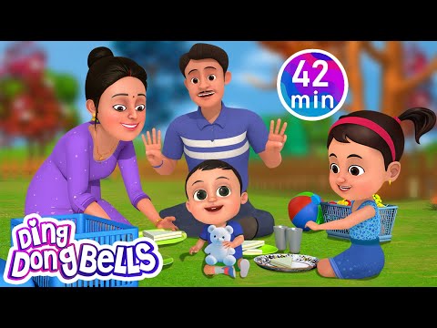 Sunday Ghoomne Jate Hain + 17 more Rhymes in Hindi | Nursery Rhymes | Ding Dong Bells