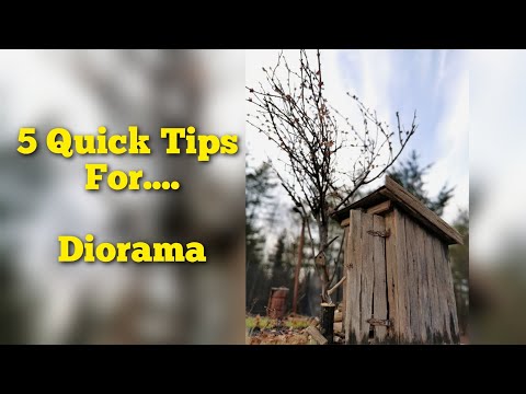 5 Quick Tips For...Diorama