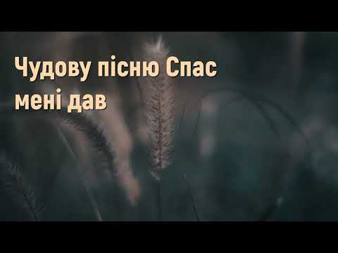 Чудову пісню Спас мені дав - Християнська пісня #християнськіпісні #чудовупіснюспасменідав