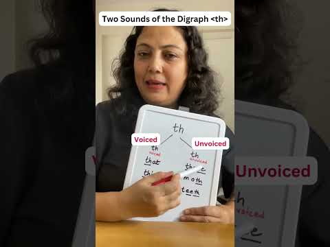 Two Sounds of the Digraph /th/ #shorts