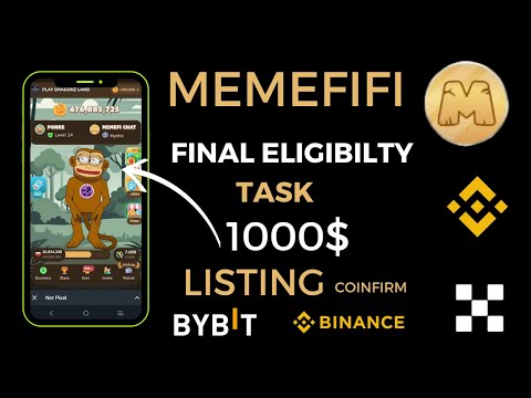 Memefi AirDrop Final Eligibility Task || Memfi Token Claim Process