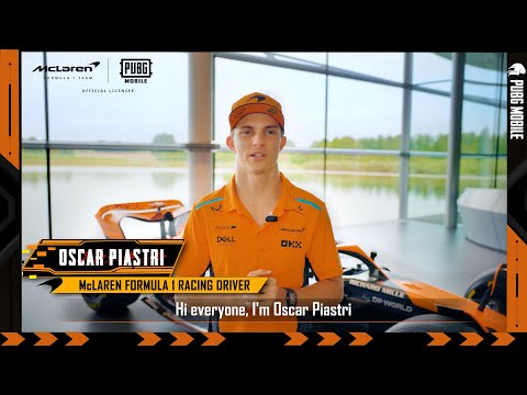 PUBG MOBILE x McLAREN | Message from Oscar Piastri